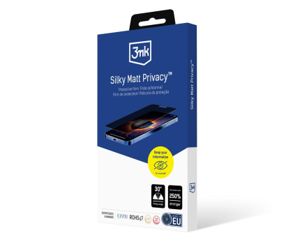 Szkło i folia ochronna 3MK Silky Matt Privacy do Samsung Galaxy S25+ 5903108636223